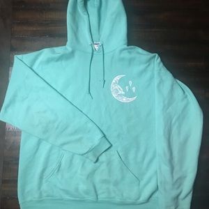 Currents Sweatshirt hoodie XL. FRONT/BACK DESIGN
